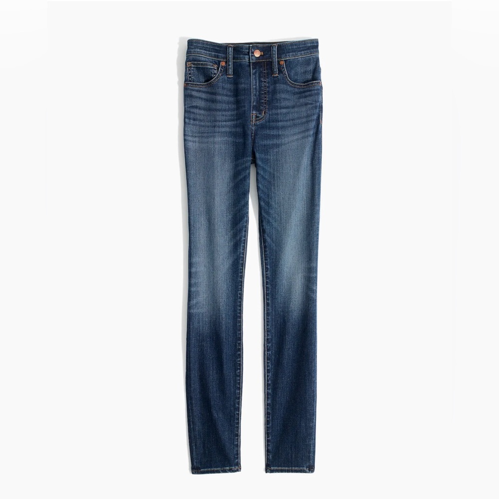 Madewell Curvy High-Rise Skinny Jeans in Danny Wash: TENCEL™ Denim Edition NWT